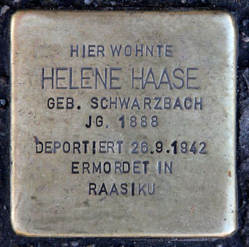 Stolpersteine Karl-Marx-Strae 100