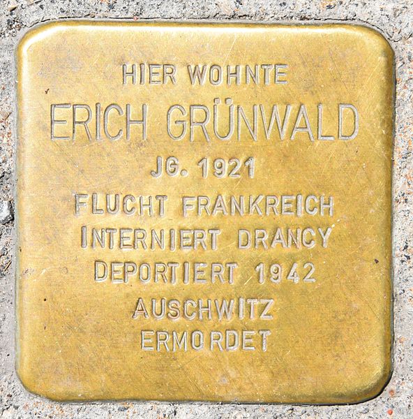 Stolpersteine Singergasse 15 #1