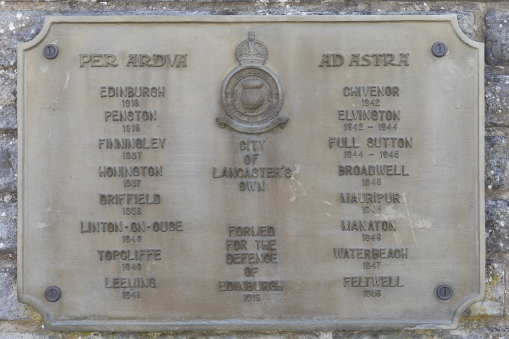 Monument RAF 77 Squadron #4