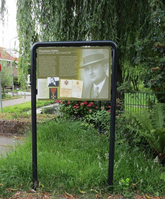 Information Panel Resistance Fighter Theodorus Dobbe #2