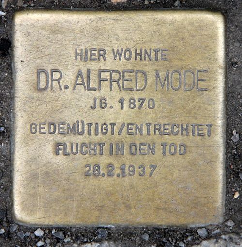 Stolperstein Treskowallee 109