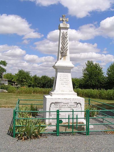 Oorlogsmonument Lupsault