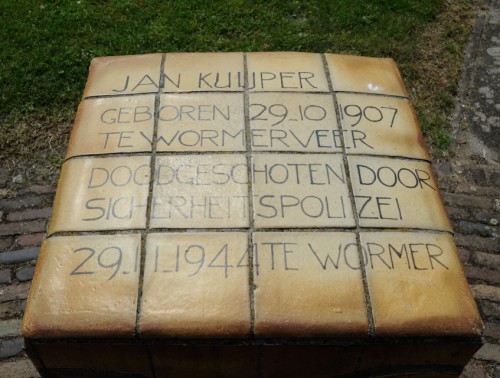 Monument Verzetsstrijders Wormer #4