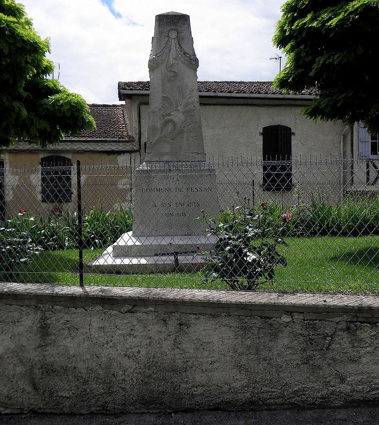 Oorlogsmonument Pessan