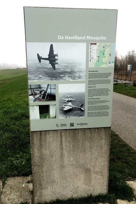 Monument Crashlocatie Havilland Mosquito W4064 #3