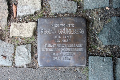 Stumbling Stone Rheinaustraße 136