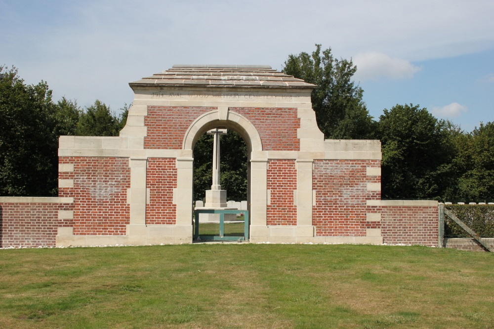 Commonwealth War Cemetery Aval Wood #1