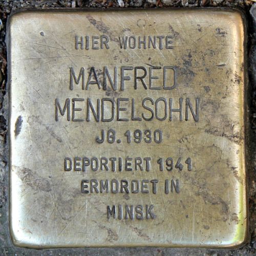 Stolperstein Donaustraße 18 #1