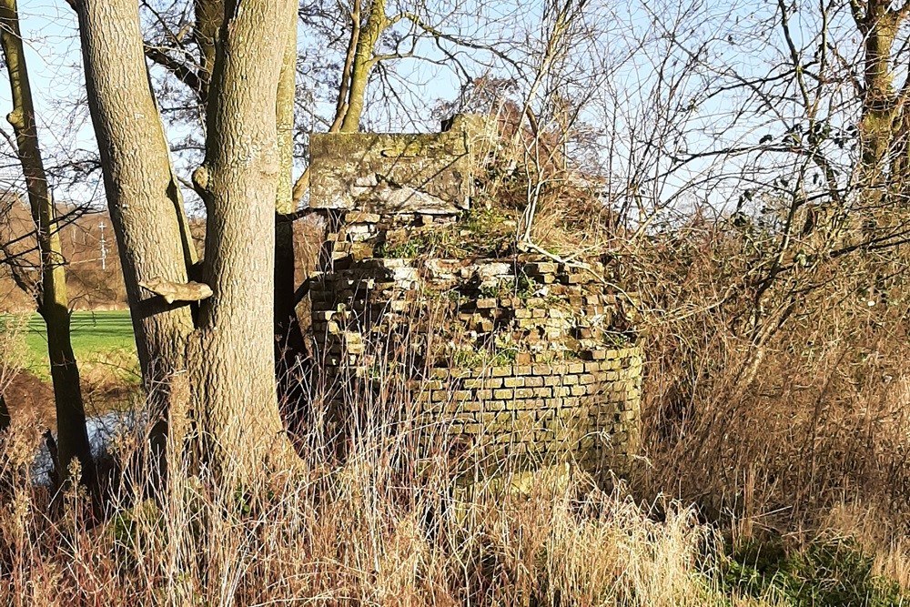 Brugrestanten Spoorbrug in traject Zevenaar - Griethausen