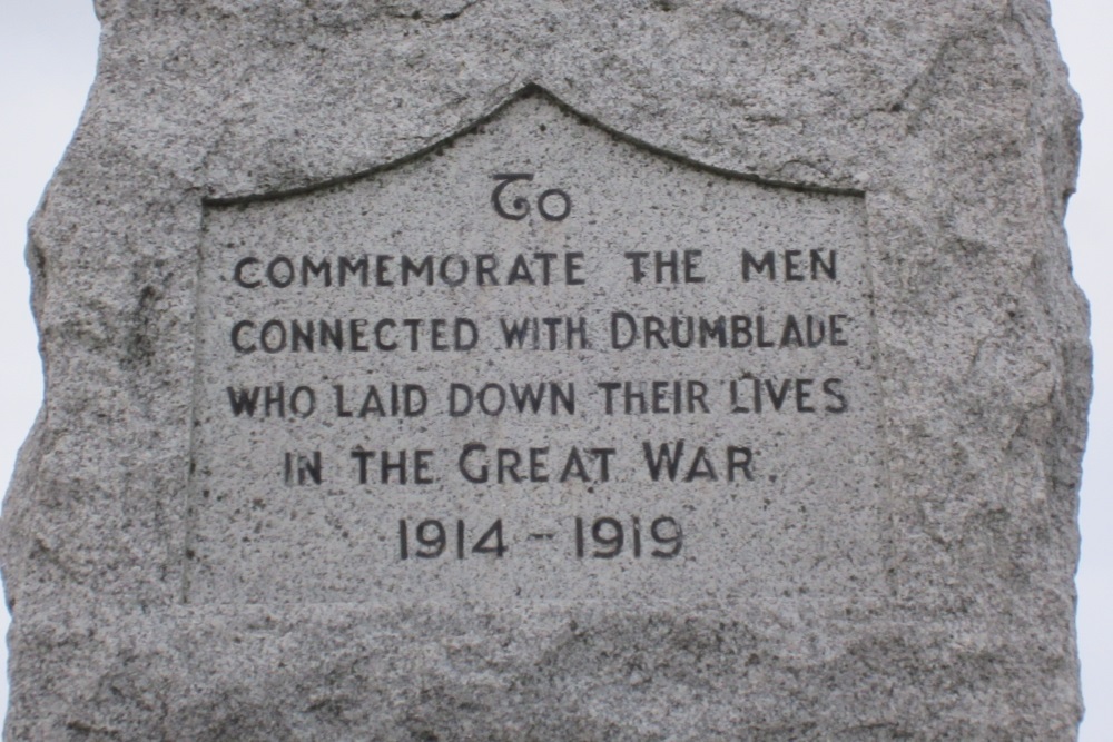 Oorlogsmonument Drumblade #1