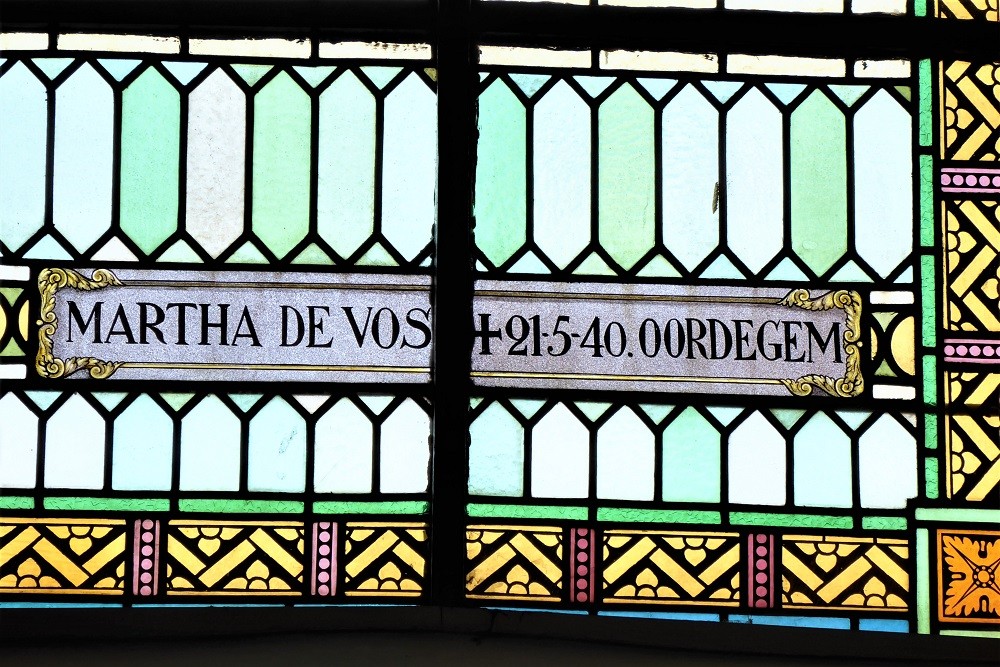 Stained Glass Windows St. Onkomena Church Bavegem #5