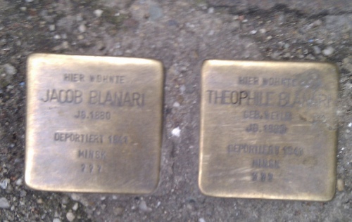 Stolpersteine Weidenallee 8