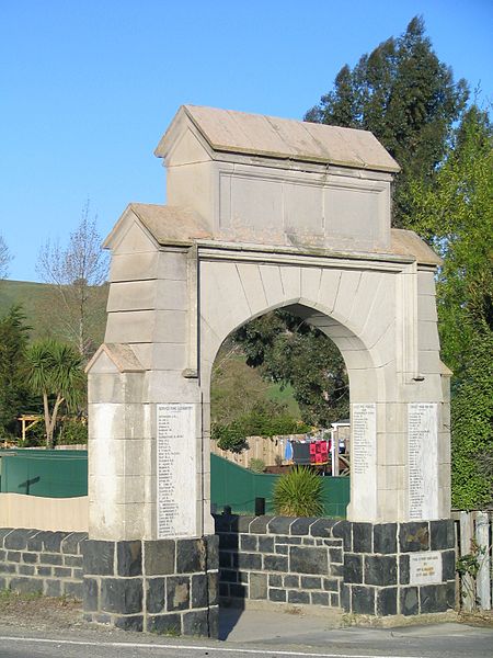 Oorlogsmonument Waikouaiti