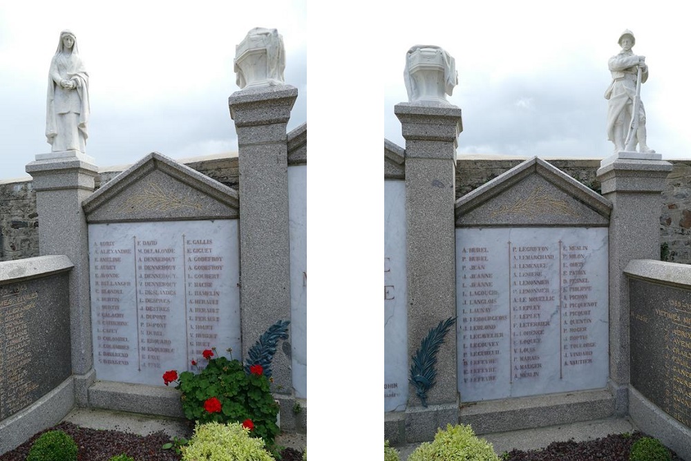 Oorlogsmonument Saint-Sauveur-le-Vicomte #4