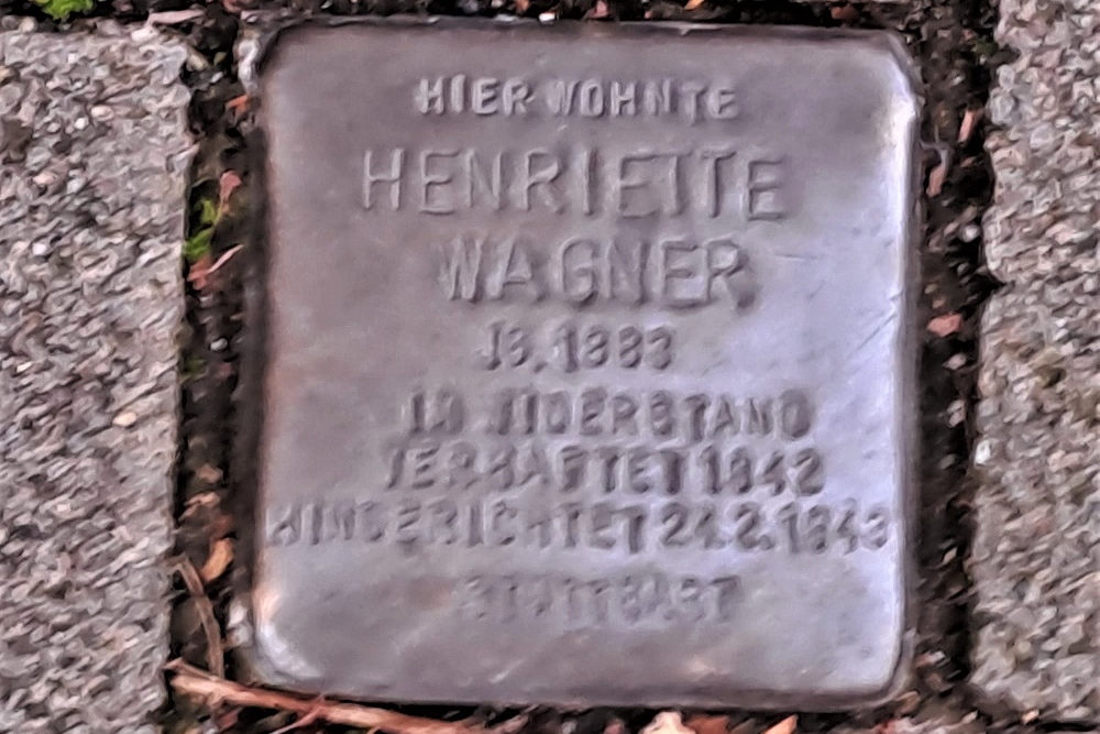 Stolperstein Heinrich-Lanz-Strae 28 #1