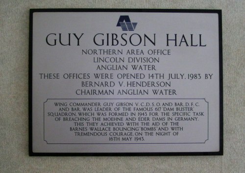 Gedenkteken Guy Gibson Hall