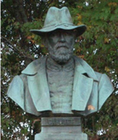 Buste van Brigadier General Isham Warren Garrott (Confederates) #2