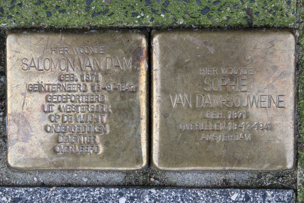 Stolpersteine Stadhouderskade 134