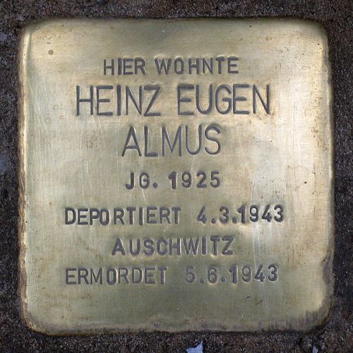 Stolpersteine Dortmunder Strae 13 #2