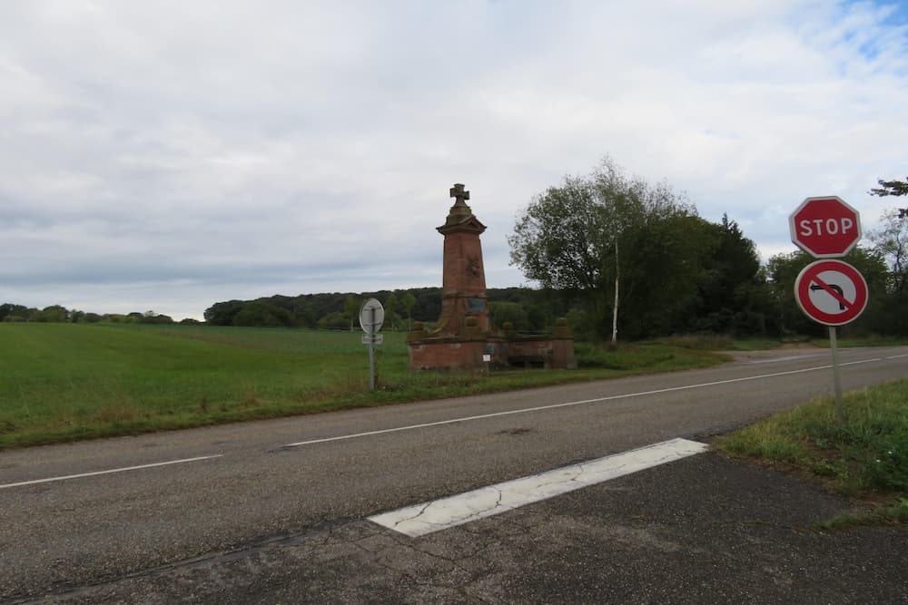 11. Kurhessisches Jgerbataillon Monument Gunstett #1