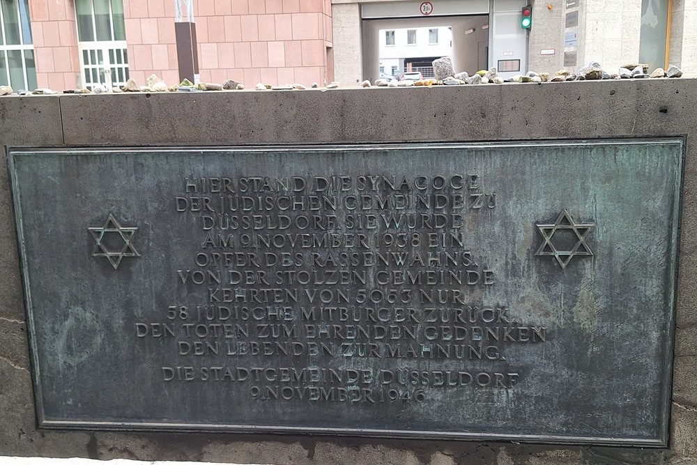 Monument Groe Synagoge Dsseldorf #2