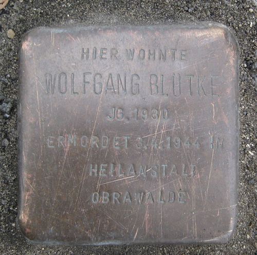 Stumbling Stone Scharnweberstraße 140 #1