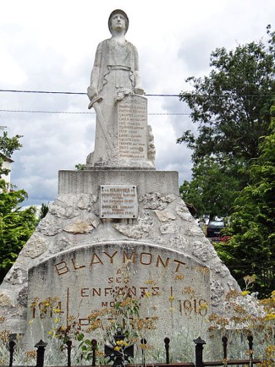 War Memorial Blaymont #1