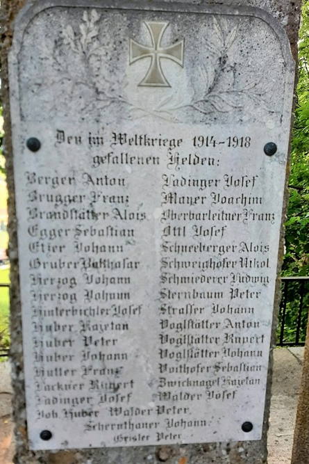 War Memorial St. Georgen #3