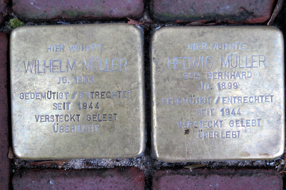 Stolpersteine Kavarinerstrae 31 #1