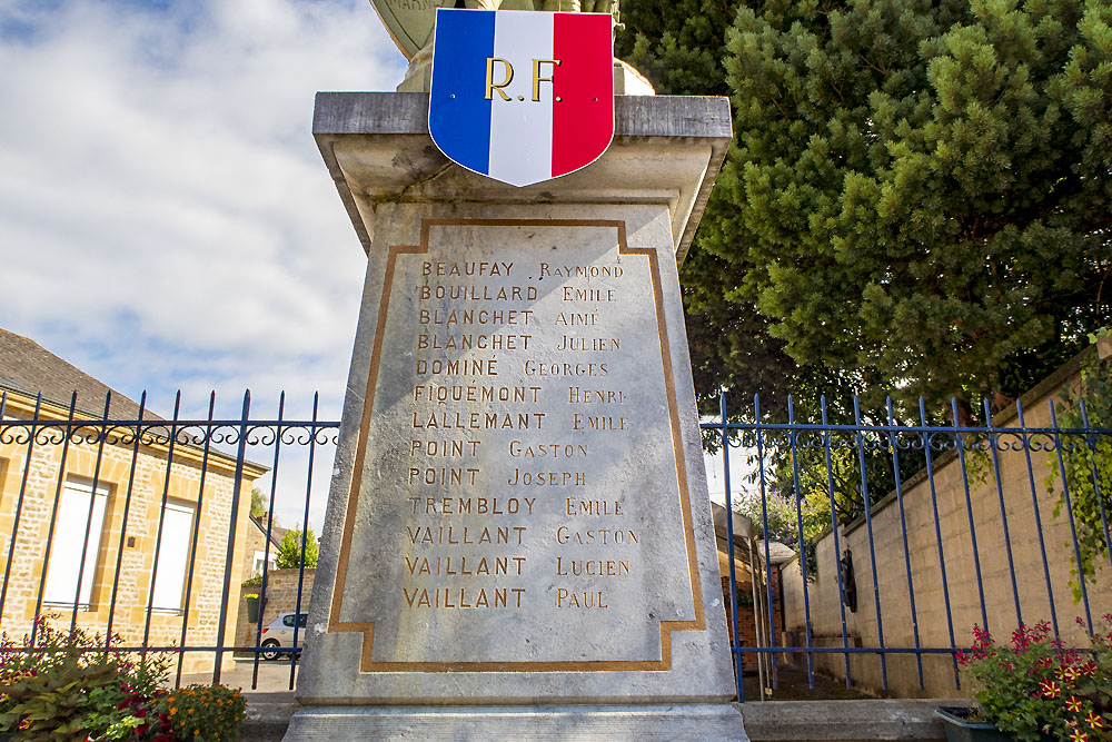 Oorlogsmonument Ville-sur-Lumes #3