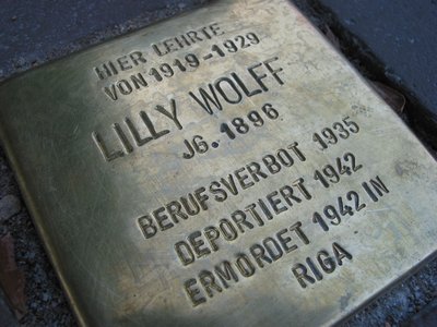 Stumbling Stone Klaus-Groth-Straße 18