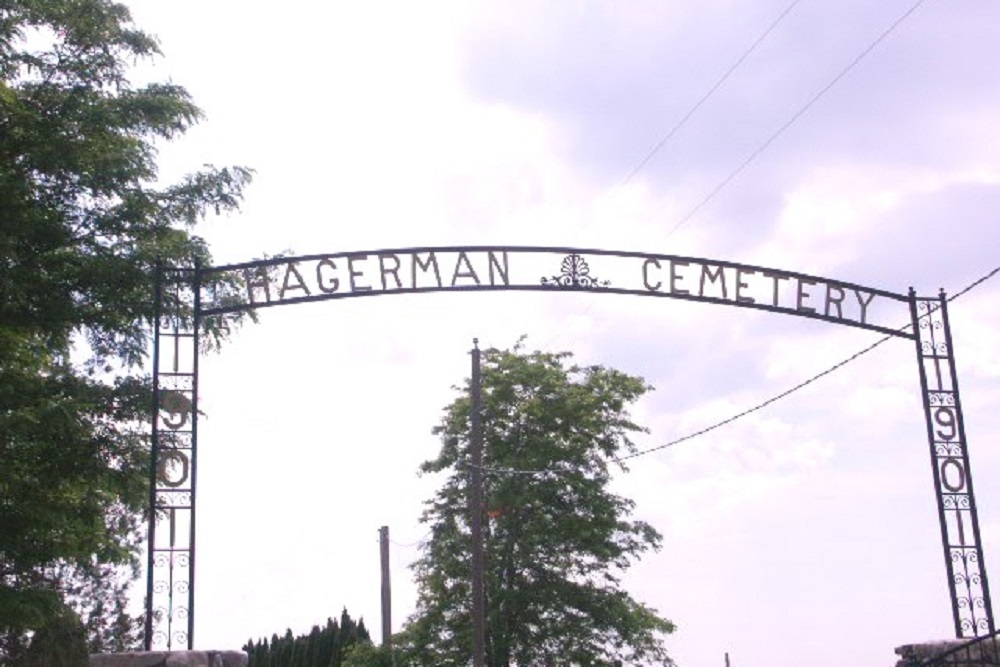 American War Grave Hagerman Cemetery #2