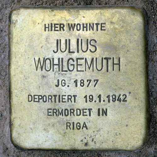 Stolpersteine Christburger Straße 8