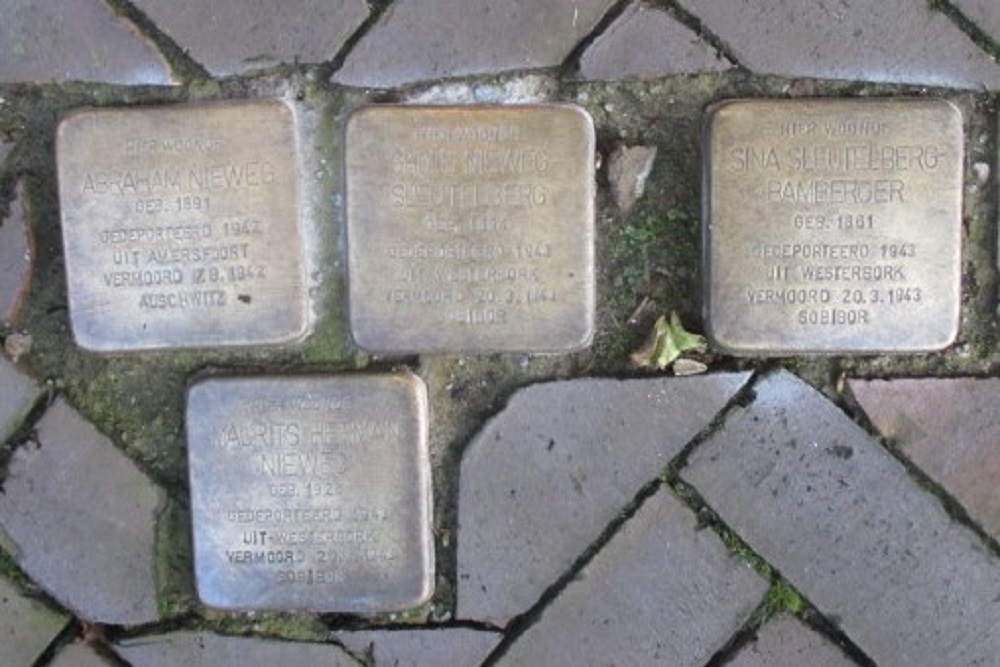 Stolpersteine Dijkstraat 36 #1