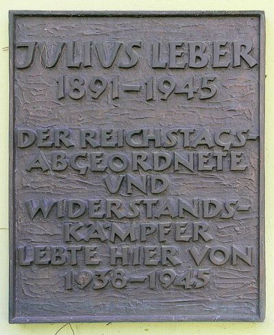 Memorial Julius Leber #1