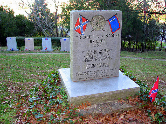 Monument Cockrell's Missouri Brigade CSA #1