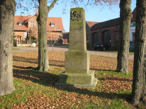 Monument Eerste Wereldoorlog Ahrensdorf #1