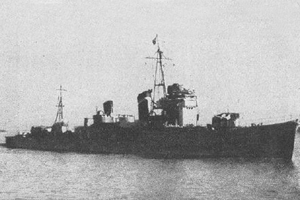 Shipwreck HIJMS Kawakaze (江風)
