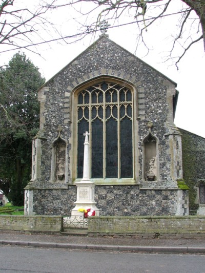 War Memorial Dickleburgh #2