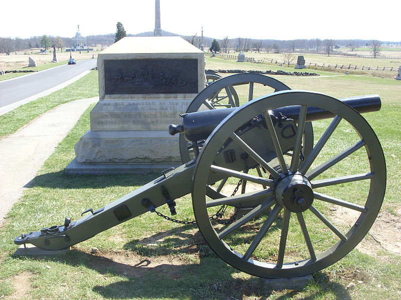 Monument 1st New York Independent Battery Artillery 