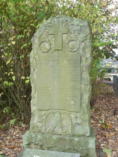 Oorlogsmonument Turnvereniging Weiden #3