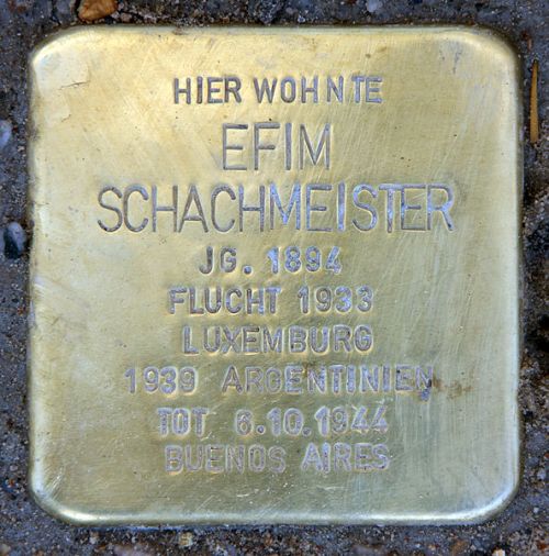Stumbling Stones Hauptstraße 5 #1