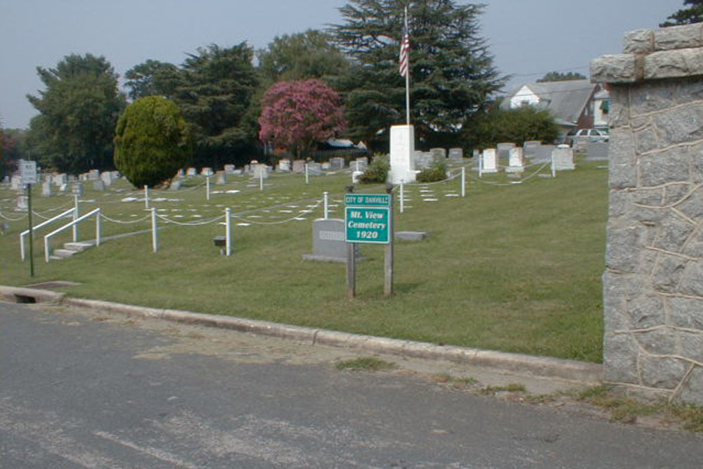 American War Graves Mountain View Cemetery