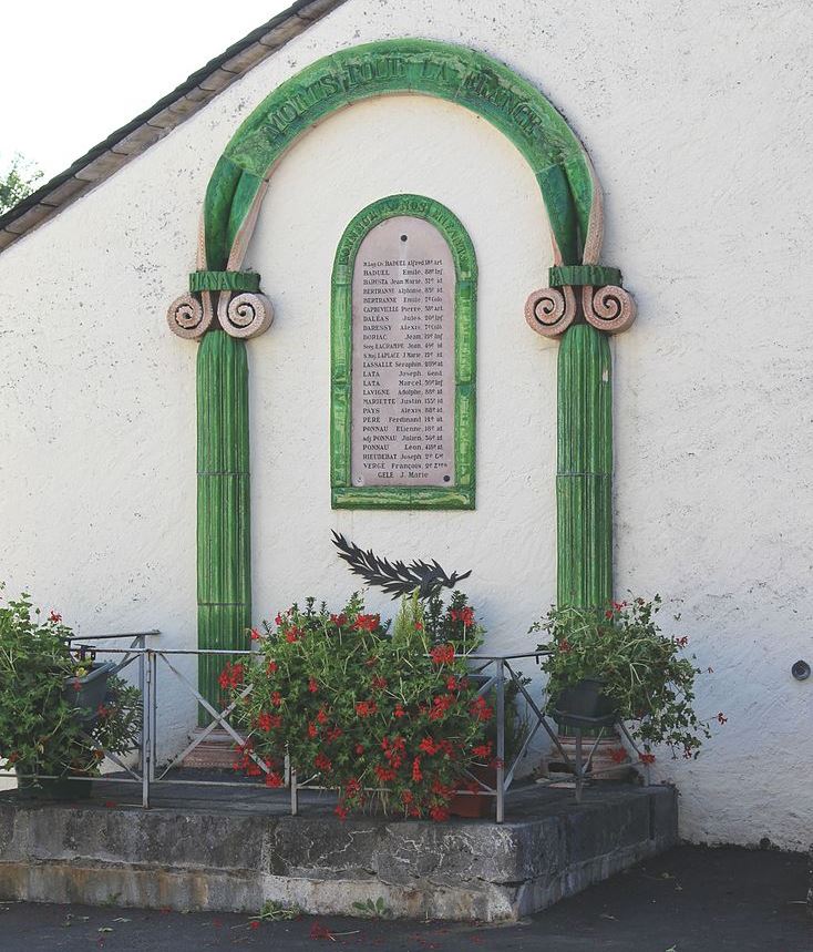 Monument Eerste Wereldoorlog Bnac