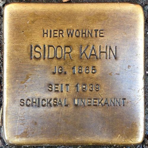 Stolpersteine Brgermeister-Smidt-Strae 174 #2