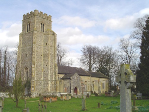 Oorlogsgraf van het Gemenebest St. Gregory the Great Churchyard