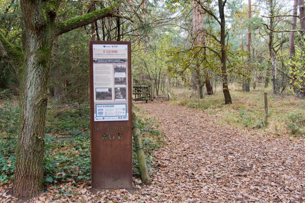 Info board 75 Years Liberation WWII Oud-Turnhout