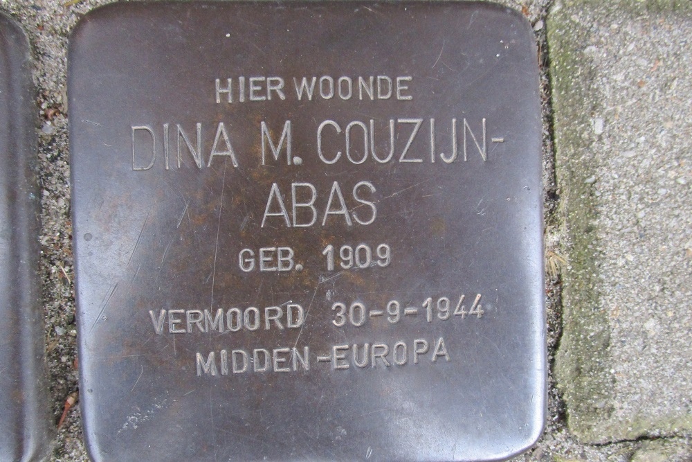 Stolpersteine Carillonstraat 5 #3