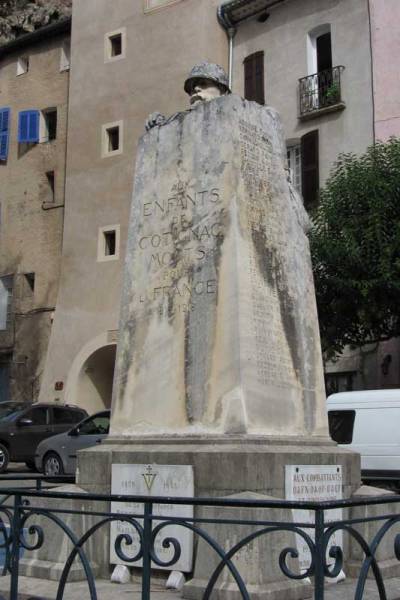 Oorlogsmonument Contignac #2