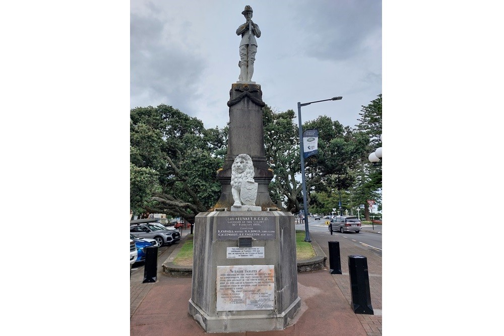 Boer War Memorial Napier